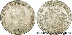 LOUIS XV THE WELL-BELOVED Écu dit “aux branches d olivier” 1726 Nantes