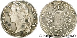 LOUIS XV THE WELL-BELOVED Demi-écu dit au bandeau 1761 Lille
