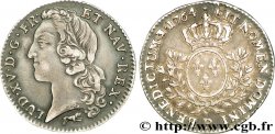 LOUIS XV THE BELOVED Cinquième d écu dit au bandeau 1764 Orléans