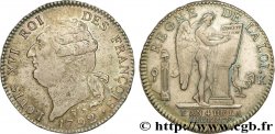 LOUIS XVI Écu dit au génie , type FRANÇOIS 1792 Bordeaux