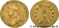 LOUIS XVI (MONARQUE CONSTITUTIONNEL) 12 deniers dit au faisceau , type FRANCOIS 1791 Paris