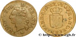 LOUIS XVI (MONARQUE CONSTITUTIONNEL) Liard dit à l écu 1791 Rouen