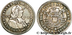 ALSACE - ÉVÊCHÉ DE STRASBOURG - LOUIS-CONSTANTIN DE ROHAN GUÉMÉNÉE Sixième de thaler