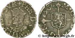 COUNTY OF BURGUNDY - PHILIPPE II OF SPAIN Petit blanc ou demi-carolus
