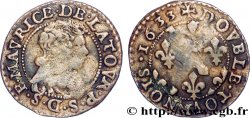 PRINCIPAUTY OF SEDAN - FREDERIC-MAURICE DE LA TOUR D AUVERGNE Double tournois, type 12 (grande collerette/grande tour)