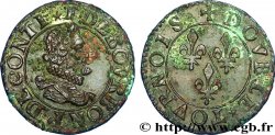 PRINCIPAUTÉ DE CHÂTEAU-REGNAULT - FRANÇOIS DE BOURBON-CONTI Double tournois, type 7