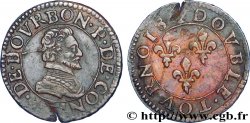 PRINCIPAUTY OF CHATEAU-REGNAULT - FRANCOIS OF BOURBON-CONTI Double tournois, type 18
