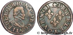 PRINCIPAUTÉ DE CHÂTEAU-REGNAULT - FRANÇOIS DE BOURBON-CONTI Double tournois, type 18, avec TOVRNOI