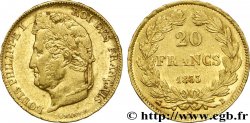 20 francs or Louis-Philippe, Domard 1833 Rouen F.527/5