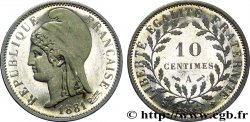 Essai de 10 centimes d’après Dupré 1881 Paris VG.3971  SPL