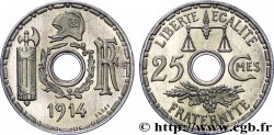 Essai de 25 centimes par Becker, grand module 1914 Paris VG.4808