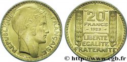 Essai de 20 francs Turin en bronze-aluminium 1929  VG.5242 