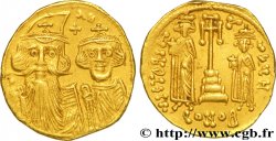 CONSTANS II, CONSTANTIN IV, HÉRACLIUS et TIBÈRE Solidus