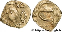 MEROWINGISCHEN MÜNZEN - POITOU - METALVS VICVS - Melle ? (Deux-Sevres) Denier à l’E croiseté et aux pseudo-légendes