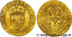 CHARLES VI THE MAD OR THE WELL-BELOVED Écu d or à la couronne n.d. Angers