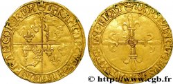 FRANÇOIS IER LE RESTAURATEUR DES LETTRES Écu d or au soleil du Dauphiné, 1er type 21/07/1519 Crémieu