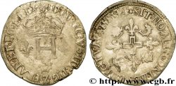 HENRI III Double sol parisis du Dauphiné 1583 Grenoble