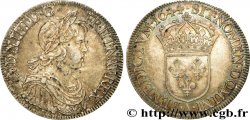 LOUIS XIV THE SUN KING Écu à la mèche courte 1644 Paris, Monnaie du Louvre