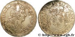 LOUIS XIV LE GRAND OU LE ROI SOLEIL Demi-écu aux palmes 1694 Paris