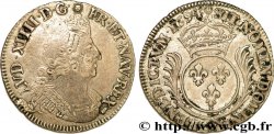 LOUIS XIV THE SUN KING Quart d écu aux palmes 1694 Bordeaux