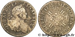 LOUIS XV DIT LE BIEN AIMÉ Écu dit aux huit L 1725 La Rochelle