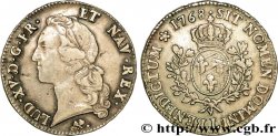 LOUIS XV THE BELOVED Écu dit au bandeau 1768 Bayonne