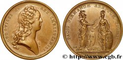 LOUIS XV THE WELL-BELOVED Médaille BR 41, la prise de Fontarabie (pays Basque)