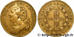 LOUIS XVI (MONARQUE CONSTITUTIONNEL) 12 deniers dit au faisceau , type FRANCOIS 1791 Paris