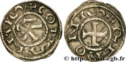 BRETAGNE - DUCHÉ DE BRETAGNE - CONAN III Denier TTB+
