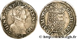 NAVARRE-BEARN - HENRY III Teston