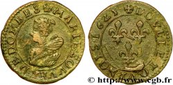 DOMBES - PRINCIPAUTÉ DE DOMBES - MARIE DE BOURBON-MONTPENSIER Double tournois