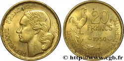 20 francs Georges Guiraud, 4 faucilles 1950 Beaumont-Le-Roger F.401/3