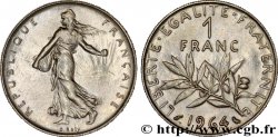1 franc Semeuse, nickel, frappe sur métal fritté 1964 Paris F.226/8 var. SPL