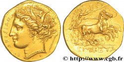 SICILIA - SIRACUSA Drachme d’or, décadrachme ou 60 litrai