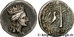 KRETA - HIERAPYTNA Drachme stéphanophore