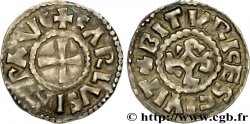 CHARLES III LE SIMPLE Denier TTB
