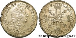 LOUIS XIV THE SUN KING Demi-écu aux huit L, 1er type 1690 Paris