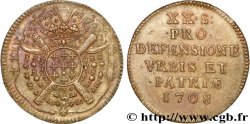 FLANDRE - SIÈGE DE LILLE Vingt sols, monnaie obsidionale