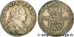LOUIS XV THE WELL-BELOVED XX sols de Navarre 1720 Lille