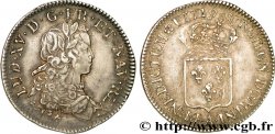 LOUIS XV THE BELOVED Demi-écu de France 1722 Paris