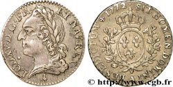 LOUIS XV THE WELL-BELOVED Dixième d écu dit à la vieille tête 1772 Paris