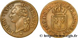 LOUIS XVI (MONARQUE CONSTITUTIONNEL) Sol dit à l écu 1791 Paris