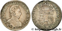 NAVARRE-BÉARN - HENRI III DE NAVARRE, II DE BÉARN Teston SUP