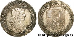 DUCHY OF LORRAINE - CHARLES IV Demi-teston