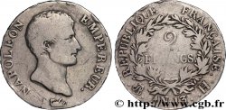 2 francs Napoléon Empereur, Calendrier révolutionnaire 1805 La Rochelle F.251/16