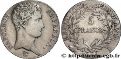 5 francs Napoléon Empereur, Calendrier grégorien 1806 Limoges F.304/5