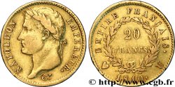 20 francs or Napoléon tête laurée, Empire français 1810 Turin F.516/14