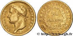 20 francs or Napoléon tête laurée, Empire français 1813 Rome F.516/35