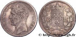2 francs Charles X 1826 Rouen F.258/13