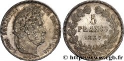5 francs, IIe type Domard 1837 Strasbourg F.324/63